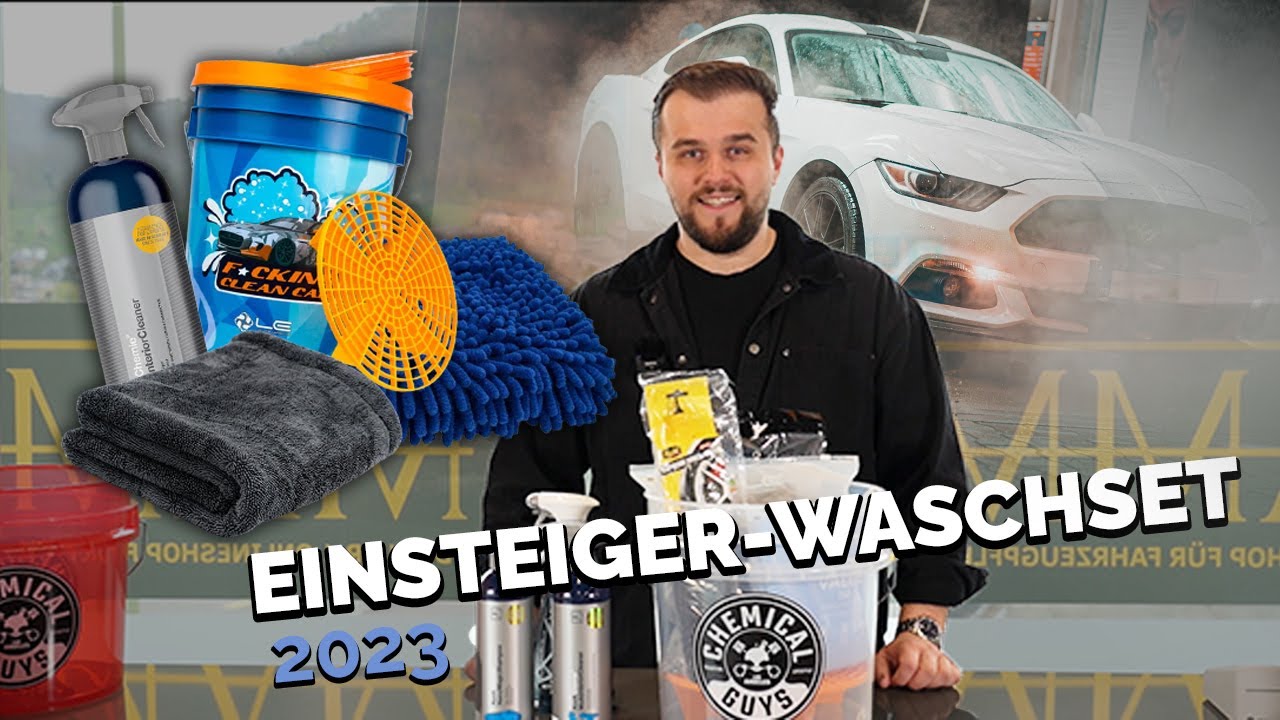 Einsteiger-Waschset für das Autowaschen - das beste Waschset 2023! 