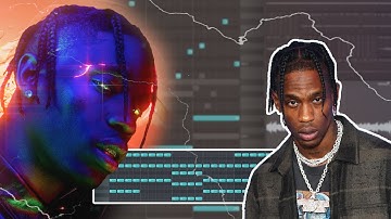 How Cubeatz Make Dark Samples For Travis Scott | Fl Studio