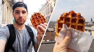 Finding the BEST WAFFLES in Brussels, Belgium