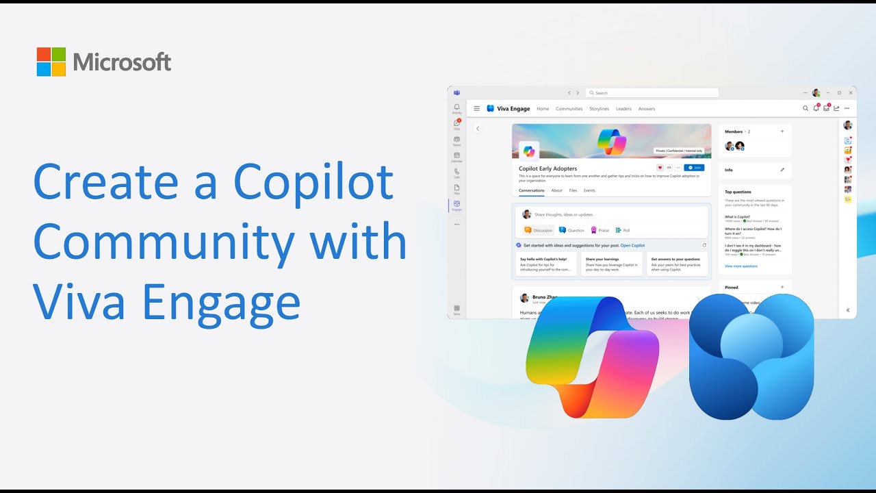 Create Microsoft 365 Copilot adoption community in Viva Engage