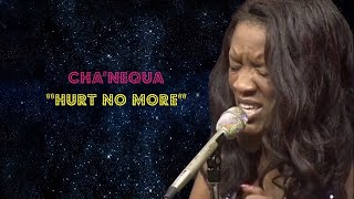 Cha'Nequa performs her original rap song, "Hurt No More."