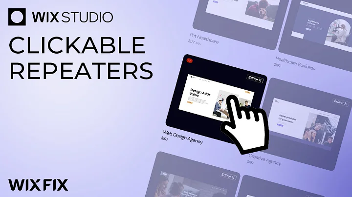 Clickable Repeater Items in Wix Studio | Wix Fix