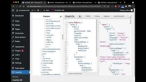 Pods Pro - WPGraphQL Integration Add-On Demo