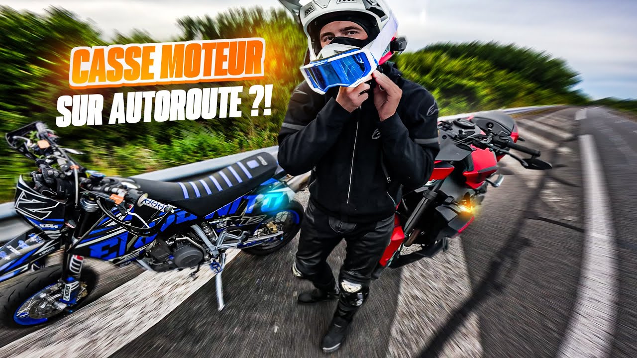 SA MOTO LACHE SUR L'AUTOROUTE 🤯🥲❌ (Que des galères pour nos motos)