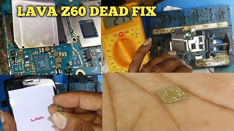 Lava Z60 dead Fix by mobile R Sikhe Tm