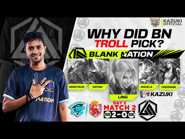 DID BLANK NATION TROLLED WITH THIS HERO PICK IN MCB | MLBB BANGLADESH UPRISING class=