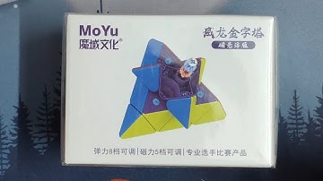 unboxing of moyu weiloing pyraminx maglev @cuberbyheart8525