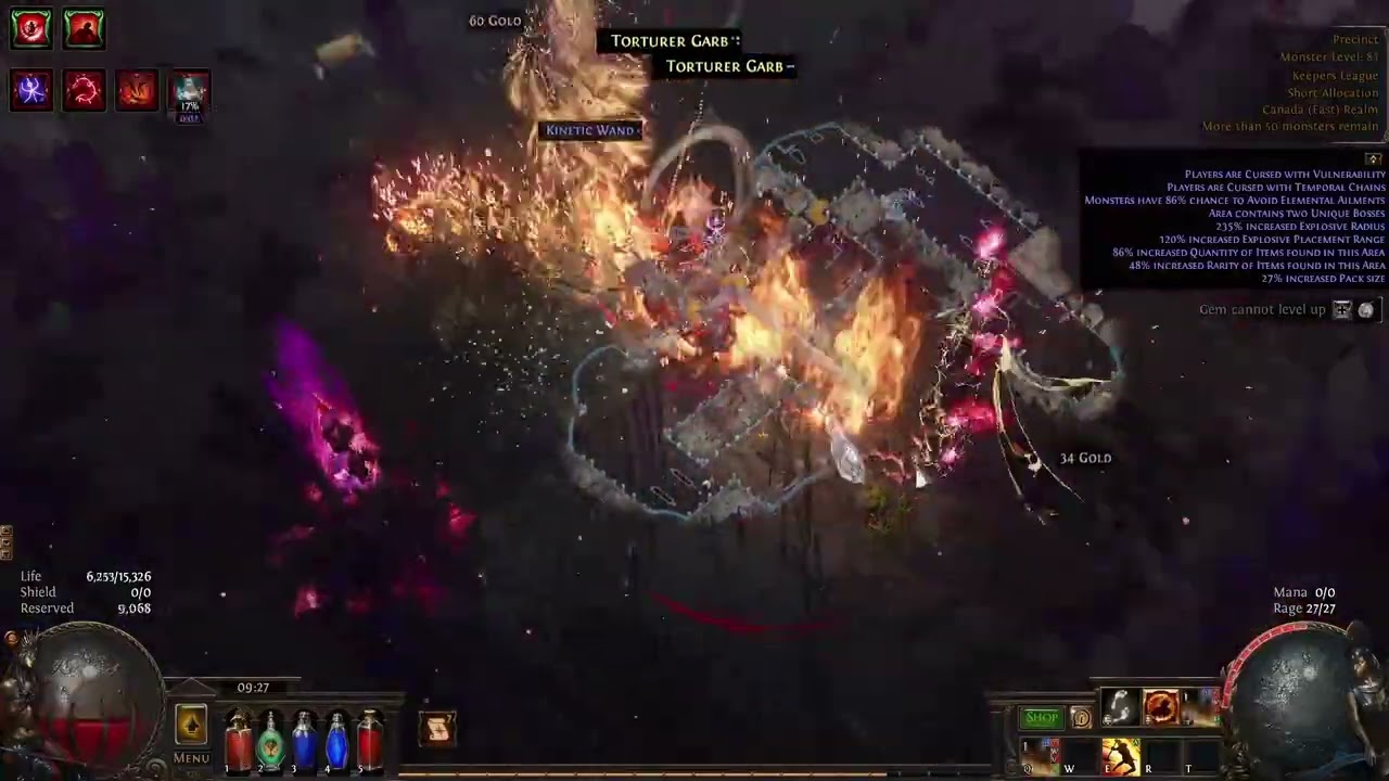 POE 3.27 Life Stacking Eviscerate