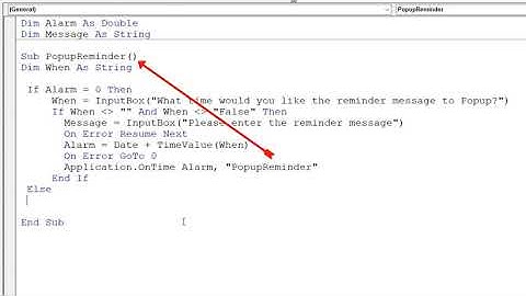 Popup Reminder in Excel  That Beeps and Speaks - Very Useful