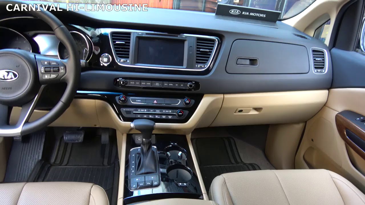 Kia carnival limousine 2018