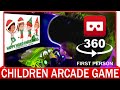 360° VR VIDEO - Children Arcade Game - Happy Christmas - Fun and Enjoy - VIRTUAL REALITY 3D