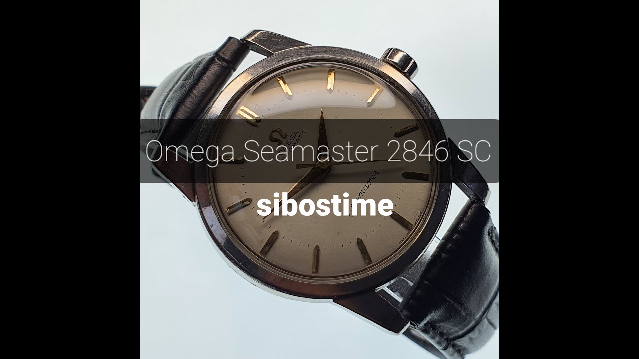 Preowned Omega Seamaster 2846-2848 SC Year 1956 Preowned Vintage