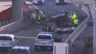 One dead in dump truck crash