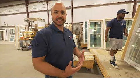 How Windows Are Built- Factory Tour at Custom Vinyl Products Windows & Doors