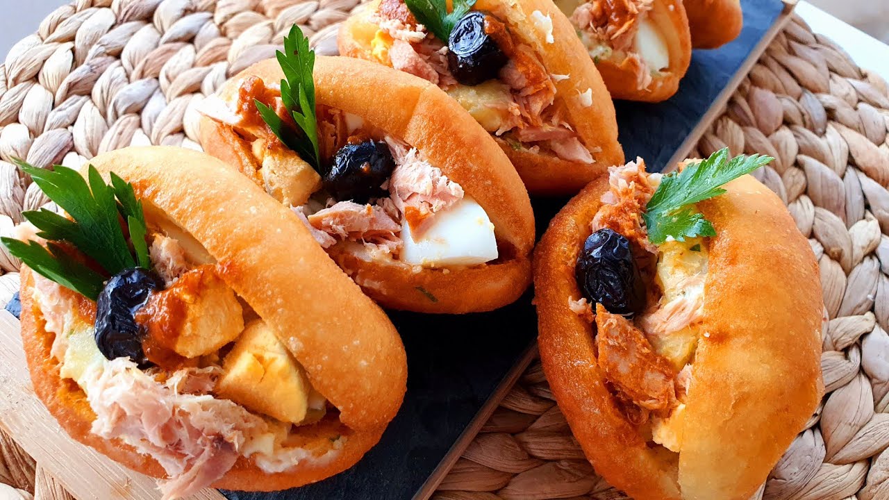 الفريكاسي التونسي يهبل برشا برشا 😄😄 عجينة مفشفشة وحشو بسيط وبنييين