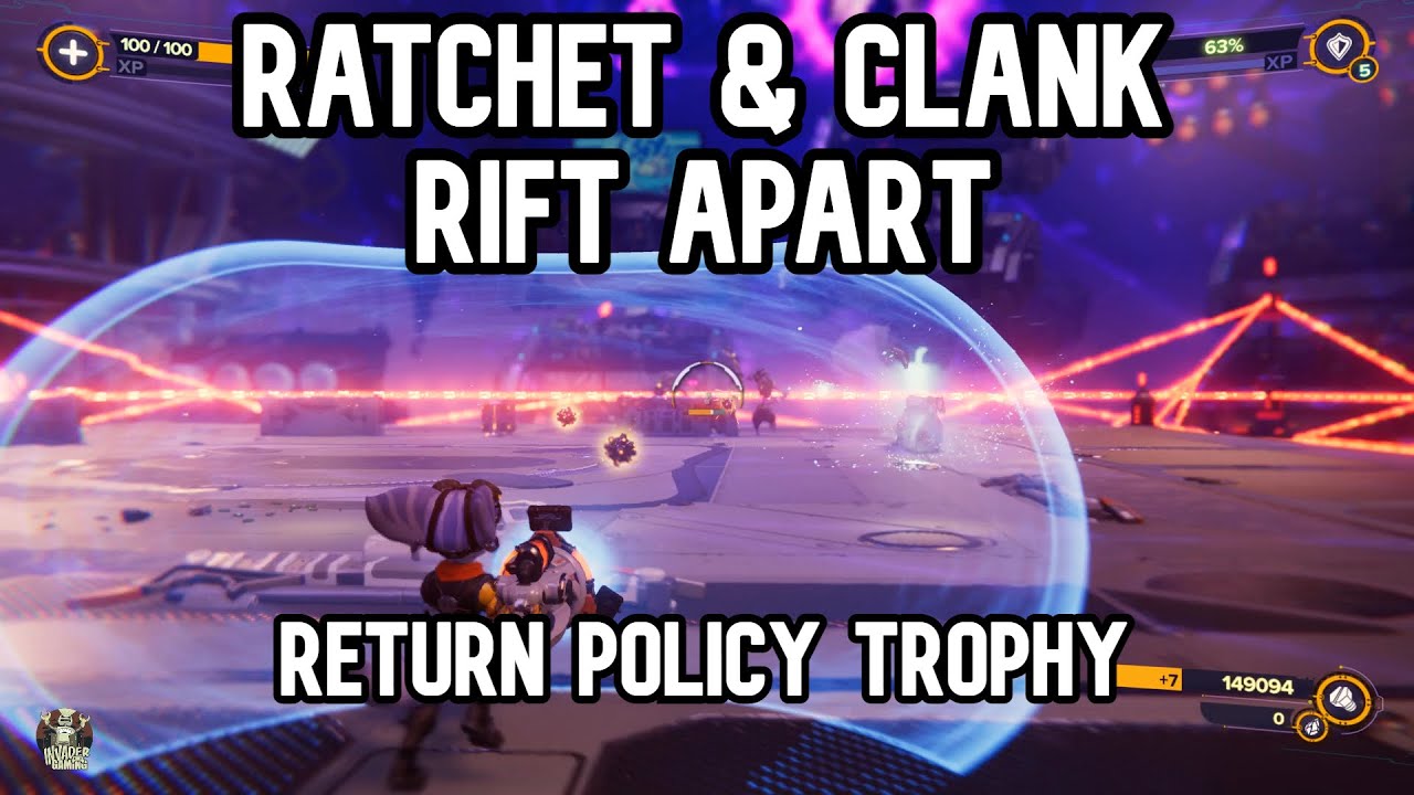 Return Policy trophy in Ratchet & Clank: Rift Apart