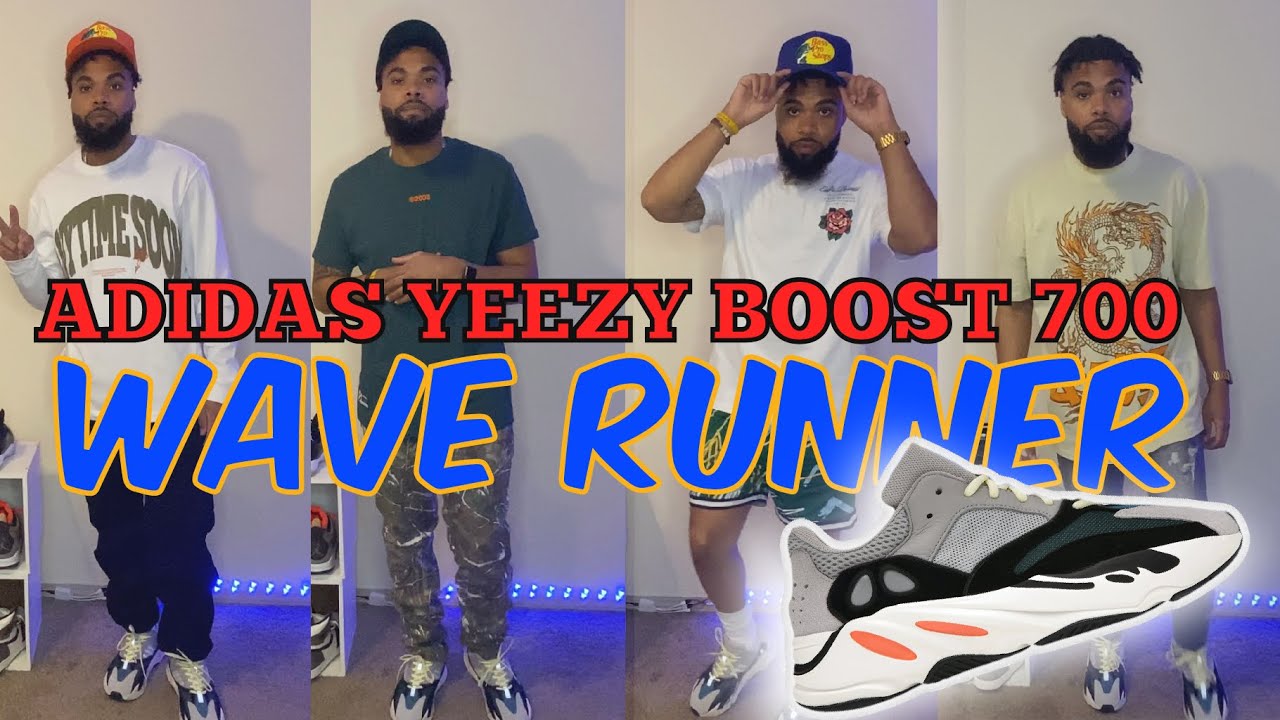 HOW TO STYLE ADIDAS YEEZY BOOST 700 WAVE RUNNER ( ON FEET SHOE REVIEW ...