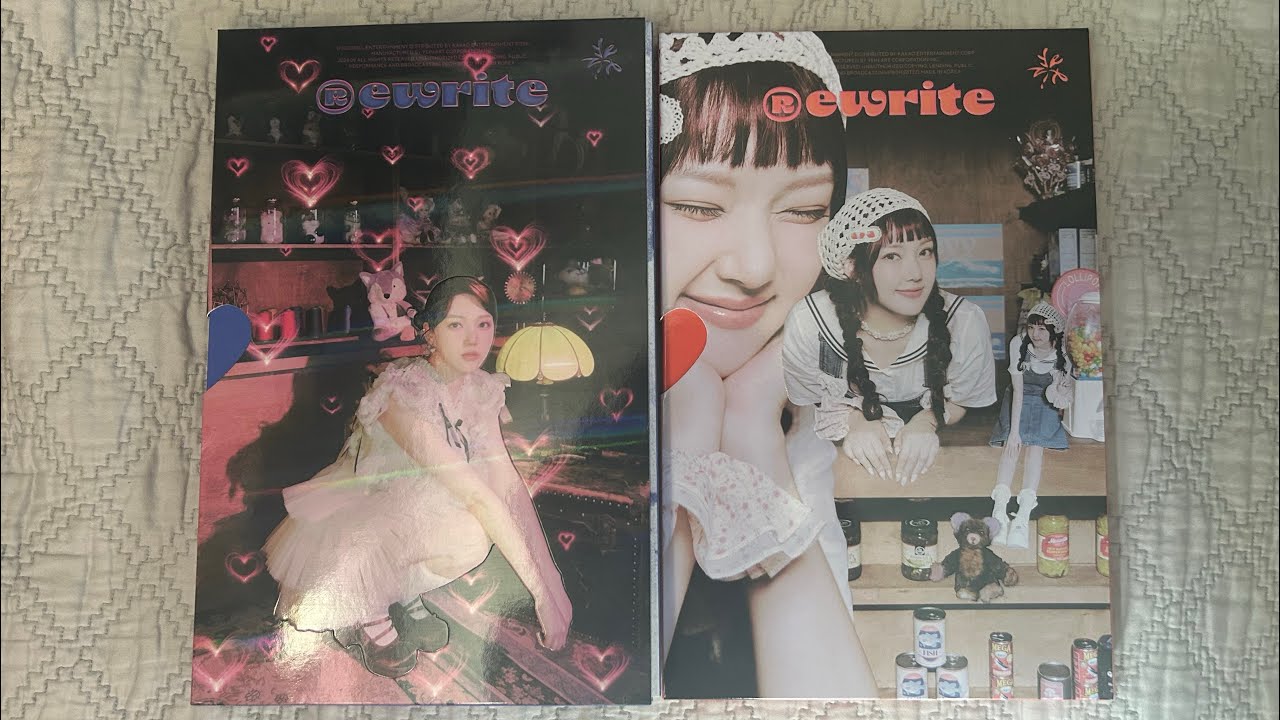 [UNBOXING] Yerin (예린) 3rd Mini Album ‘Rewrite’