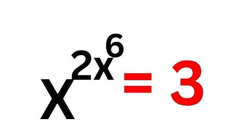 A Nice Olympiad Math Problem X^2x^6=3 | Quick Trick!!!