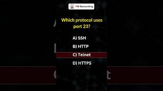 CCNA Exam Question with Answer #ccna #ccnp #network engineer #pmnetworking