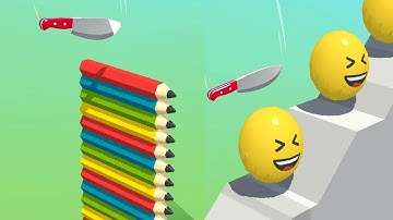 Slice It All Gameplay! Satisfying and Relaxing ASMR Slicing Video