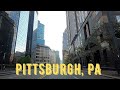 Driving Around PITTSBURGH, PA | Downtown DRIVE TOUR