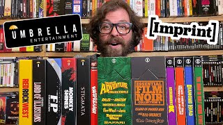 Huge Australian Boutique Blu-Ray Unboxing Umbrella And Imprint