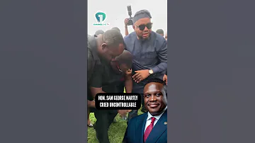 HON SAM GEORGE DZATA CRIED UNCONTROLLABLE 