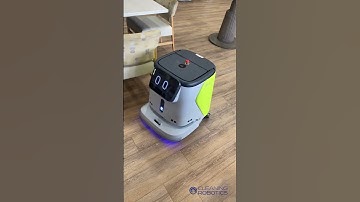 Pudu CC1 Cleans Restaurant| Cleaning Robotics
