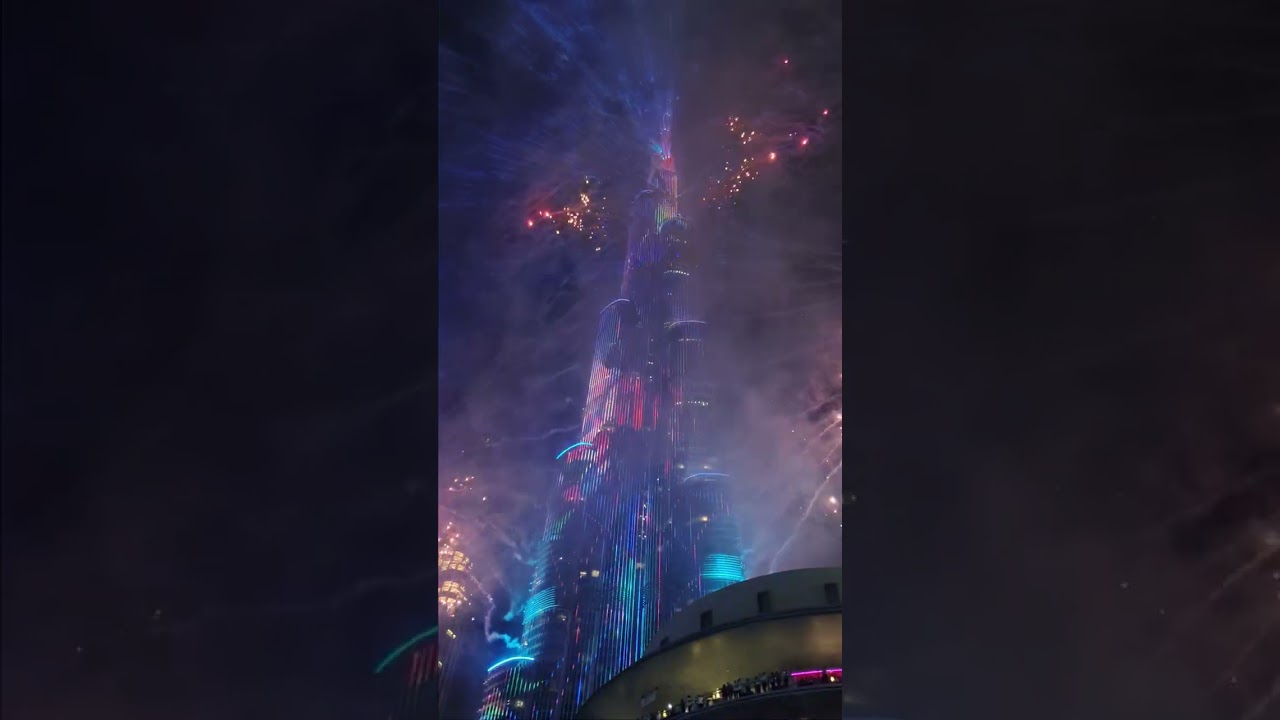 Happy new year 2026 bruj khalifa 