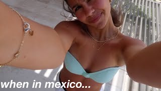 MEXICO VLOG: spring break 2023!! *beach days, sunsets, traveling*
