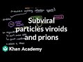 Subviral particles: viroids and prions | Cells | MCAT | Khan Academy
