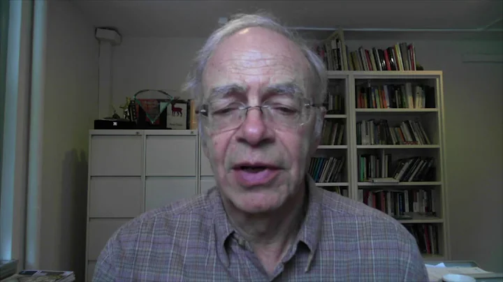 Peter Singer's PN Award Acceptance Speech