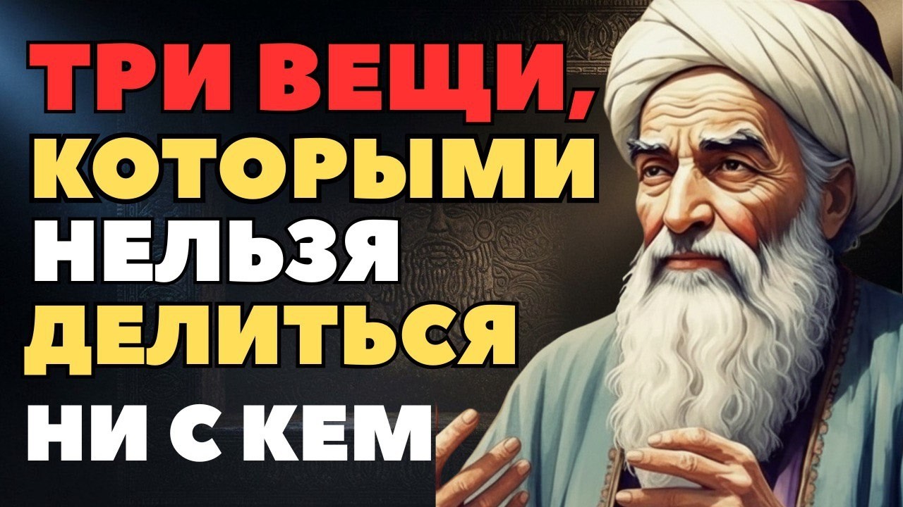 Почему умный человек молчит: Омар Хайям о 3 вещах, которые нельзя раскрывать.