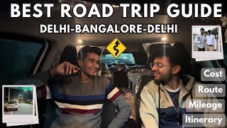 DON'T GO TO BANGALORE WITHOUT WATCHING THIS| Delhi To Bangalore by Road Full Guide| Long Roadtrip