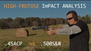 500 S&W MAGNUM - Smith & Wesson - ImPACT
oilthegun.com
Having fun with my 500 magnum. With a little hint of sarcasm. The only think serious about many of my videos is the recoil.
• Most Powerful Production Revolver in the World Today
• Massive .500 S&W Magnum® Cartridge - 2600 ft/lb. Muzzle Energy
• A Hunting Handgun For Any Game Animal Walking
• Removable High Efficiency Compensator
• HIVIZ® Red Dot Interchangeable Front Sight
Model: S&W 500™
Caliber: .500 S&W Magnum®
Capacity: 5 Rounds
Barrel Length: 8.38 / 21.3 cm
Front Sight: Light Gathering HI-VIZ® Red Dot
Rear Sight: Adjustable
Grip: Synthetic
Action: Single/Double Action
Frame: Extra Large
Frame Size: Extra Large - Exposed Hammer
Finish: Satin Stainless
Overall Length: 15 / 38.1 cm
Material: Stainless Steel Frame
Stainless Steel Cylinder
Weight Empty: 72.5 oz.
Purpose: Handgun Hunting
The .500 S&W Magnum is a fifty-caliber (12.7 mm) semi-rimmed handgun cartridge developed by Cor-Bon in partnership with the Smith & Wesson X-Gun engineering team for use in the Smith & Wesson Model 500 X-frame revolver and introduced in February 2003 at the SHOT show. Its primary design purpose was as a hunting handgun cartridge capable of taking all North American game species.
Smith & Wesson had been at the forefront when developing powerful handgun cartridges such as the .357 S&W Magnum and the .44 Remington Magnum. However, since 1960 the companys .44 Remington Magnum which it had developed in partnership with Remington, was eclipsed by the .454 Casull. Since then, several other more powerful cartridges had been developed by Action Arms, Linebaugh, Ruger, Wildey and Winchester for repeating handguns.
In 1971 Smith & Wesson had experienced a dramatic surge in orders for their Model 29 revolver in the .44 Magnum cartridge with which S&W production was not able to keep up. Available Model 29 revolvers were being sold for two to three times the suggested retail price, due to the low supply and high demand for the revolver. This surge in demand was due to the Dirty Harry movie, where the Model 29 revolver was billed, incorrectly, as the most powerful revolver. With the entry of the .500 S&W Magnum and the Model 500 revolver, Smith & Wesson recaptured the title of the most powerful handgun, and with it an increase in sales.
The .500 Smith & Wesson Magnum was designed from the outset to be the most powerful production handgun cartridge. S&W product manager Herb Belin proposed the idea of developing the revolver and cartridge to the S&W sales team. With the backing of the sales team, the project was approved by S&W President Bob Scott. The ammunition would be developed by Cor-Bon and Peter Pi in partnership with the S&W X-Gun engineering team of Brett Curry, Bret Mikuta and Tom Oakley. Eleven months later on January 9, 2003 the team unveiled the S&W Model 500 revolver and the .500 S&W Magnum cartridge. According to Belin, the cartridge was designed from its inception to be substantially more powerful than any other production handgun cartridge before it. Cor-Bon would later go on to develop the .500 S&W Special cartridge. 500 S&W MAGNUM - Smith & Wesson - ImPACT