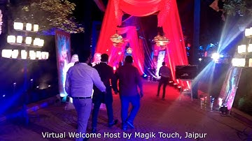 Virtual Welcome Host by Magik Touch , Jaipur INDIA