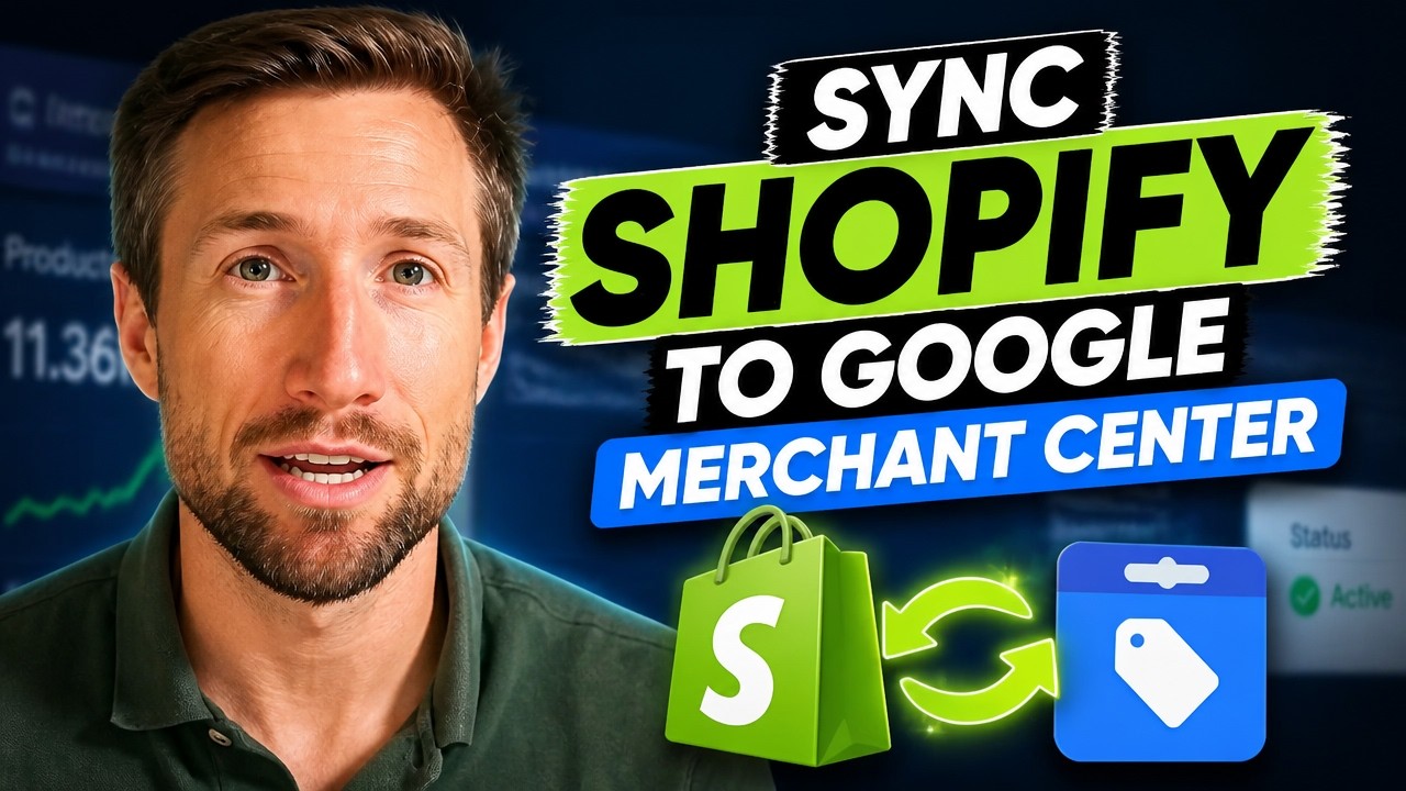 How to Add Shopify products to Google Merchant Center - YouTube