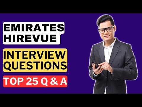 Emirates HireVue Interview Questions & Answers | How to Pass a Emirates HireVue Interview