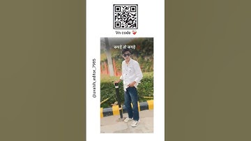 Trending Vn Video Editot Qr Code Scan 🖤💸 #vncode #template #shorts #ytshorts