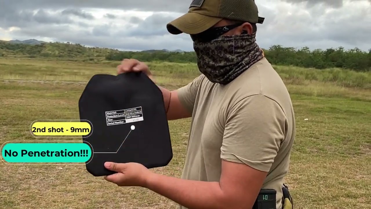 👍Field Ballistic Test of Raptor Tactical Level 3a Body Armour👍