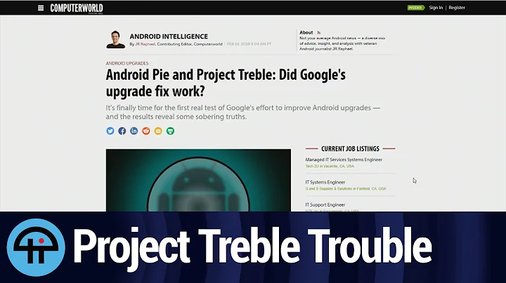 Project Treble Trouble