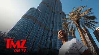 Will Smith Climbs One Of The Tallest Buildings In Dubai Tmz Tv