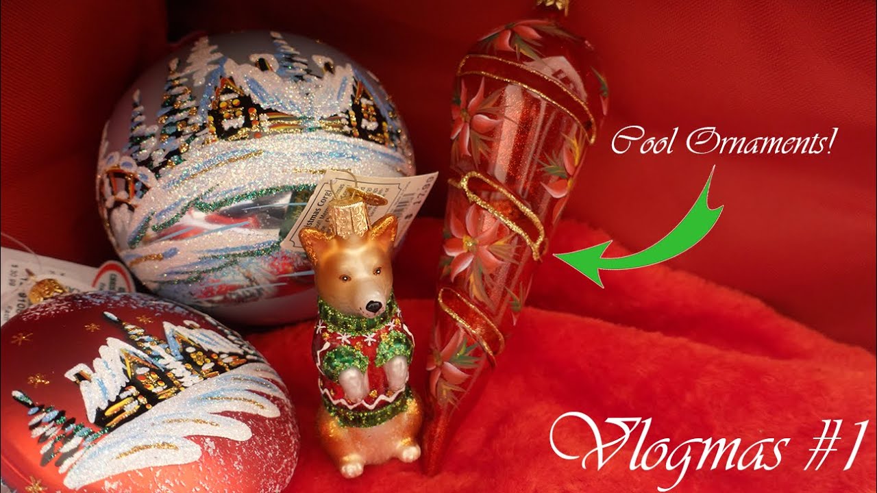 Check Out My Ornaments | Vlogmas 1 (2023)
