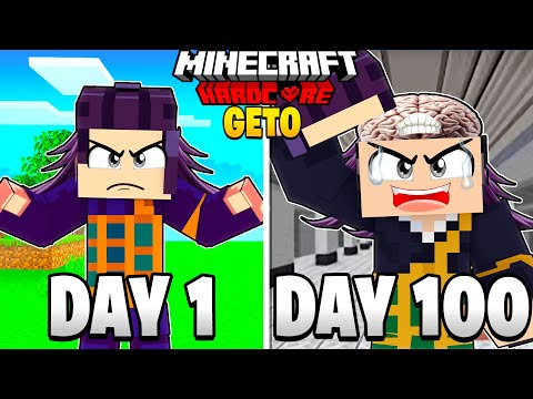 I Survived As GETO KENJAKU In Jujutsu Kaisen Minecraft!