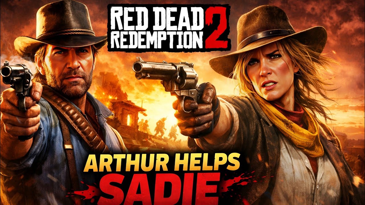 The Rise of Sadie Adler 💥 | Arthur Helps Her To Get Revenge | RDR2 ...