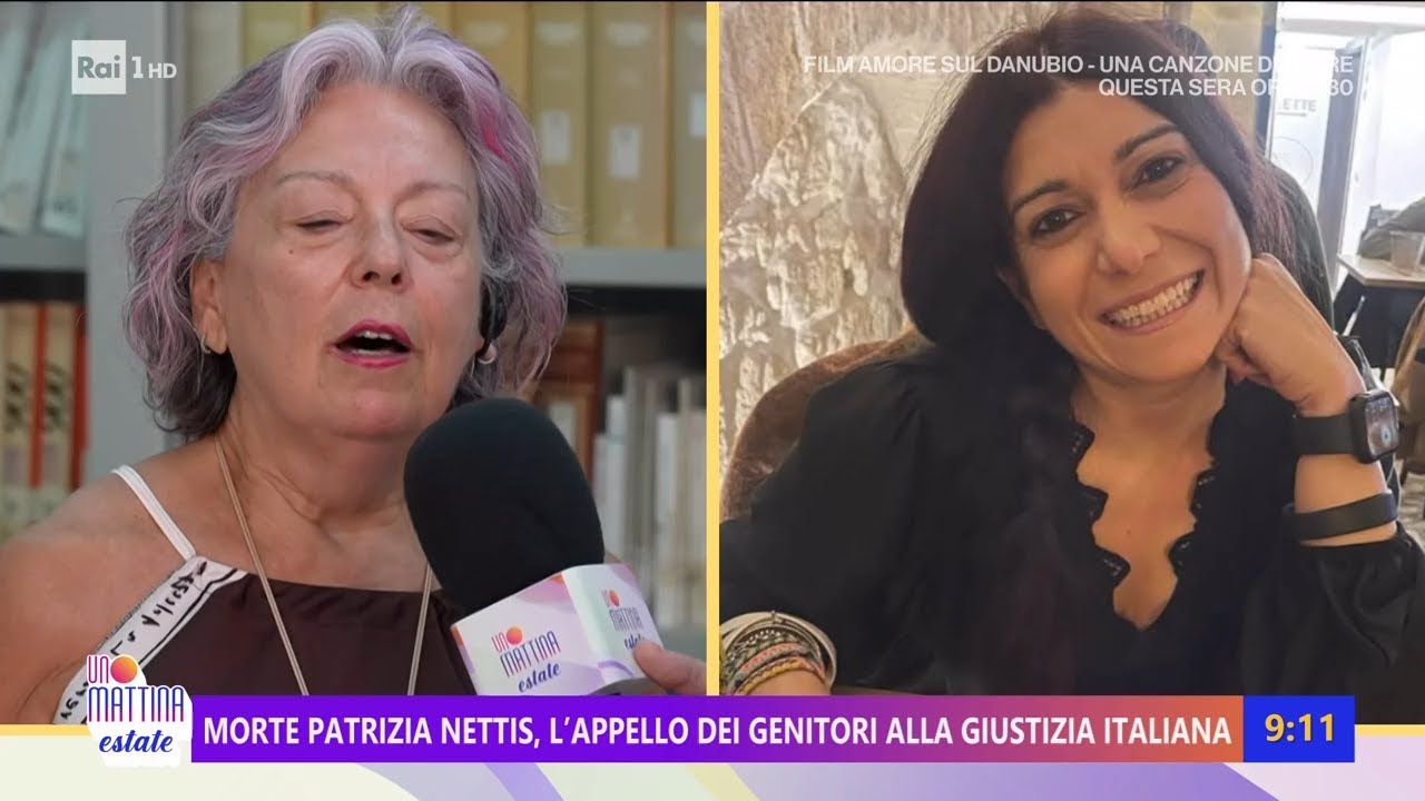 Giallo Patrizia Nettis: l'appello dei genitori - Unomattina Estate 19/08/2025