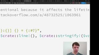 Easy Rust 097: The dbg! macro Information