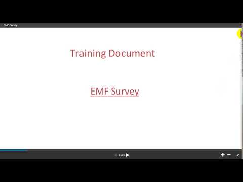 EMF Survey (Electromagnetic Field Survey)