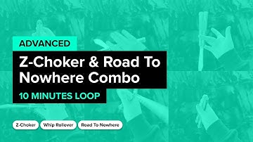 Combo: Z-Choker Road to Nowhere • Balisong advanced trick • 10 minutes loop